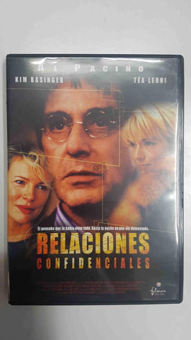 DVD pelicula: Relaciones confidenciales. Un film de Daniel Algrant