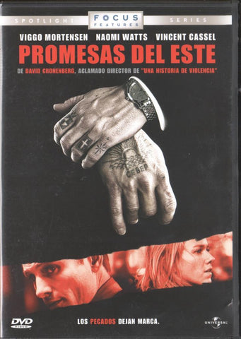 DVD: Promesas del este. Colección Sportlight Series