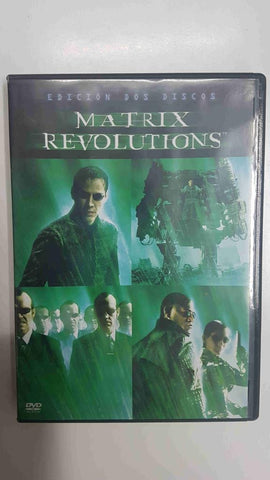 DVD pelicula: Matrix Revolutions. Edicion dos discos. Un film de los Wachowski