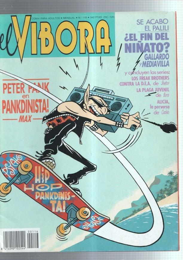 El Vibora revista numero 116: Peter Pank en Pankdinista