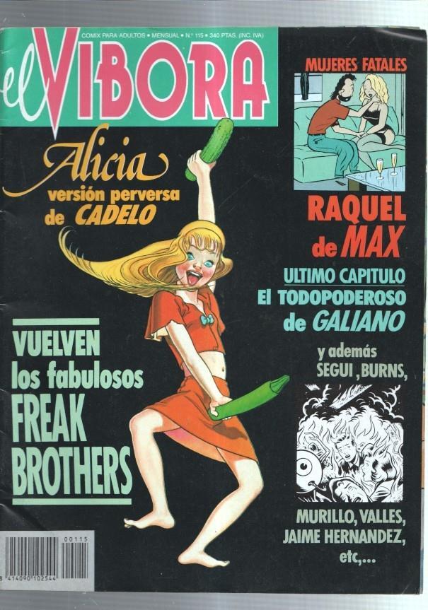 El Vibora revista numero 115: Los fabulosos Freak Brothers