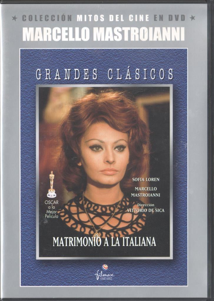 DVD: Matrimonio a la italiana. Coleccion Mitos del cine en DVD
