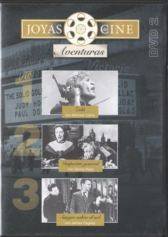 DVD: Zulú / Inspector general / Sangre sobre el sol. Coleccion joyas del cine DVD 2