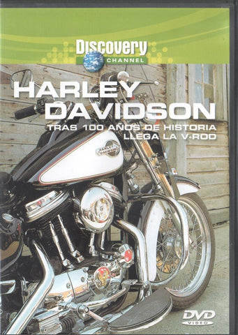 DVD: Harley Davidson Tras 100 años de historia llega la V-rod (Discovery Channel)
