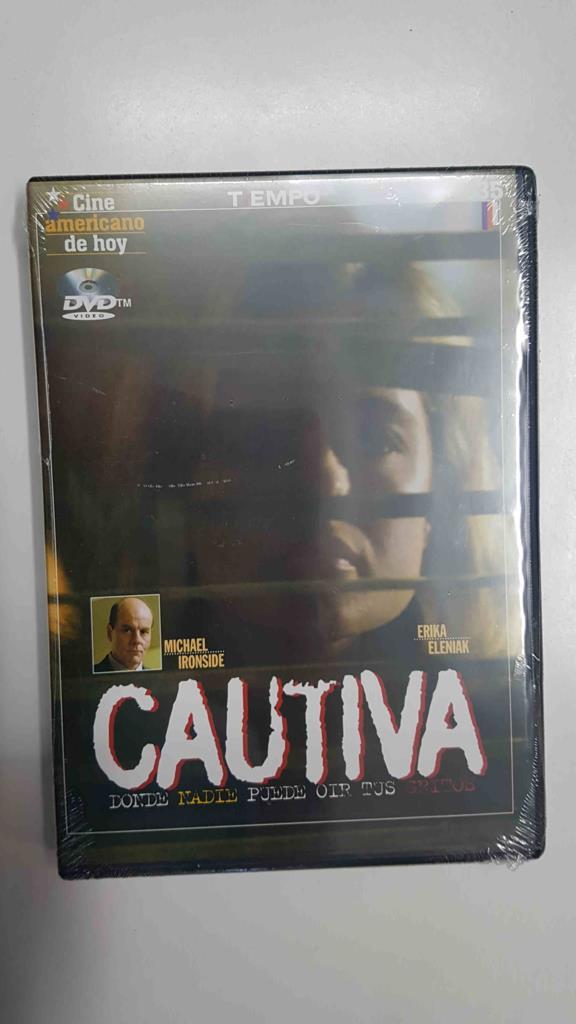 DVD pelicula: Cautiva. Cine americano de Hoy. Dirigida por Rodney Gibbons