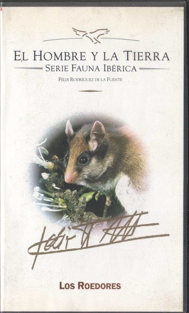VHS: El hombre y la tierra - Serie Fauna iberica: Los roedores