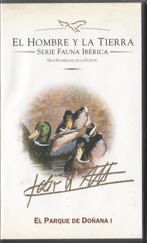 VHS: El hombre y la tierra - Serie Fauna iberica: El parque de Doñana I