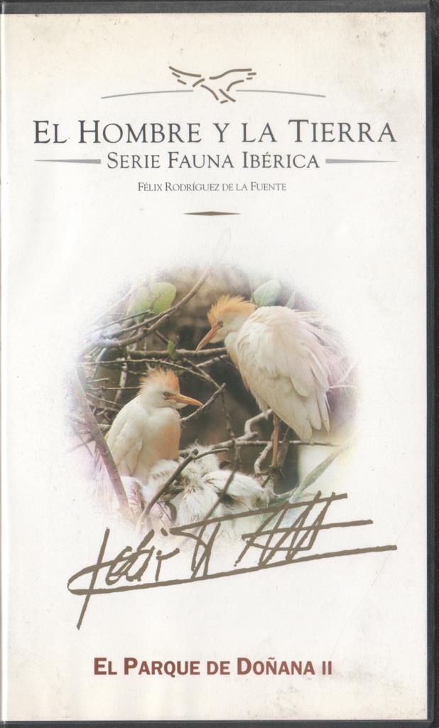 VHS: El hombre y la tierra - Serie Fauna iberica: El parque de Doñana II