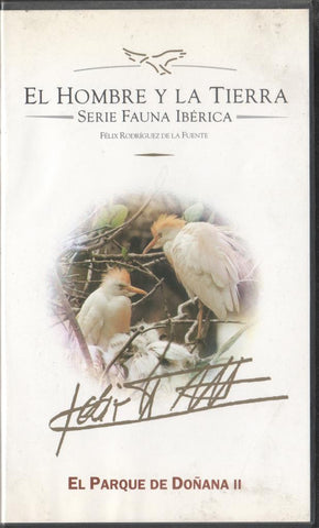 VHS: El hombre y la tierra - Serie Fauna iberica: El parque de Doñana II