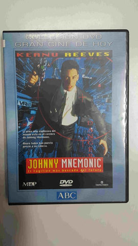 DVD pelicula: Johnny Mnemonic, el fugitivo mas buscado del futuro. Coleccion Gran Cine de Hoy