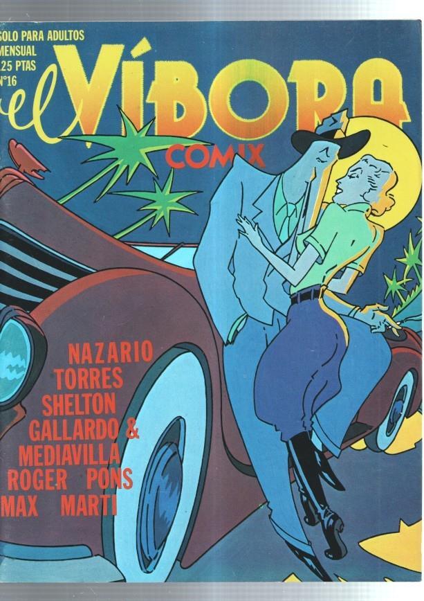 El Vibora revista numero 016: Los hombres y ella por Nazario