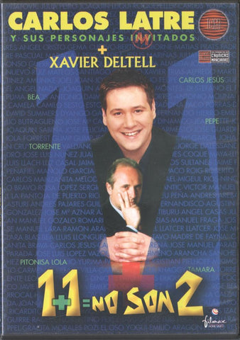 DVD: Uno mas uno no son dos. Carlos Latre