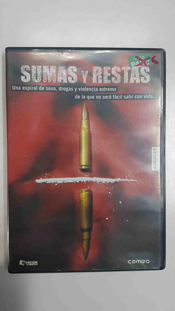 DVD pelicula: Sumas y restas. Dirigida por Victor Gaviria