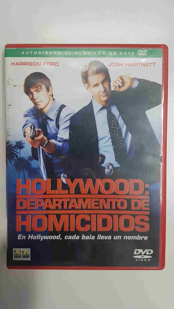 DVD pelicula: Hollywood departamentos  de homicidios. Dirigida por Ron Shelton