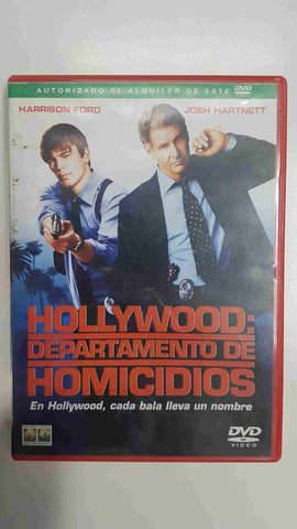 DVD pelicula: Hollywood departamentos  de homicidios. Dirigida por Ron Shelton