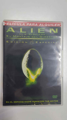 DVD pelicula: Alien el 8º pasajero. El montaje del director, edicion especial (son dos discos). Dirigida por Ridley Scott