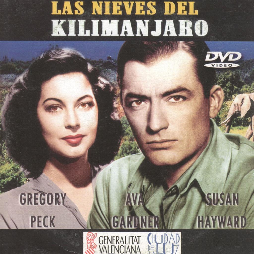 DVD: Las nieves del Kilimanjaro. Coleccion Ciudad de la luz