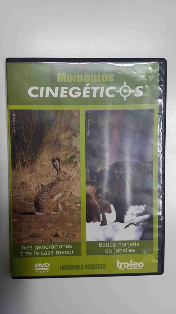 DVD: Momentos Cinegeticos num 12 - Tres generaciones tras la caza menor - Batida norteña de jabalies
