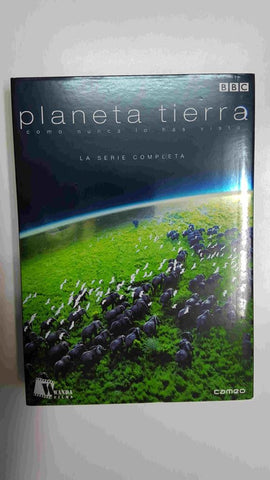 DVD: Planeta Tierra. Serie completa (5 DVDs). BBC. Serie producida por Alastair Fothergill