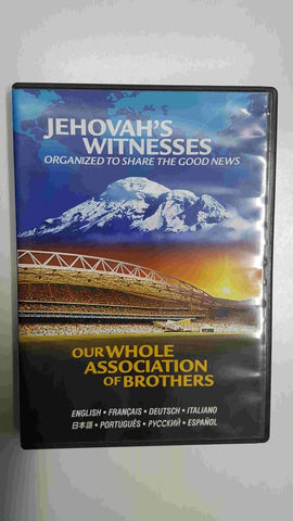 DVD: Jehovah's Whitenesses. Organized to share good news and whole association of brothers
