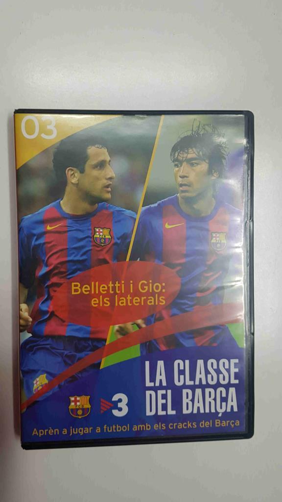 DVD: La classe del barça - Belleti i Gio, els laterals