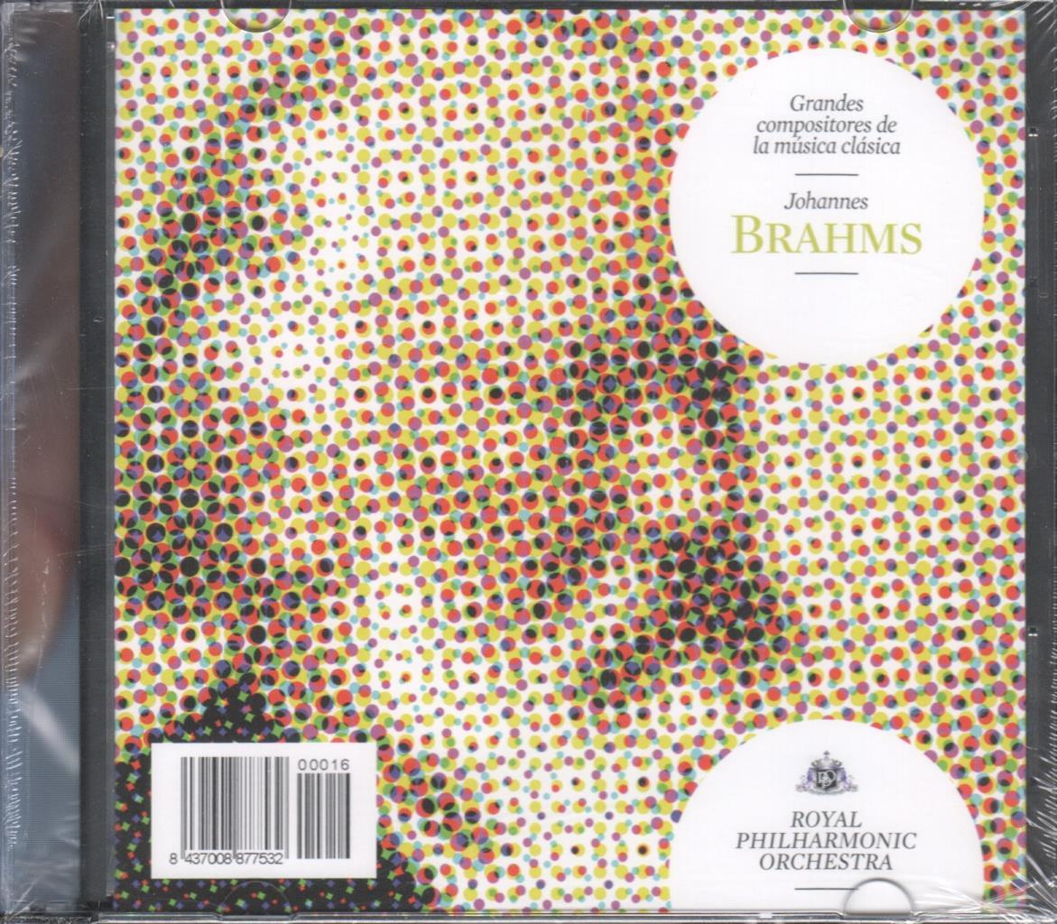 CD Musica: Johannes Brahms - Grandes compositores de la música clásica (Royal Philharmonic Orchestra)