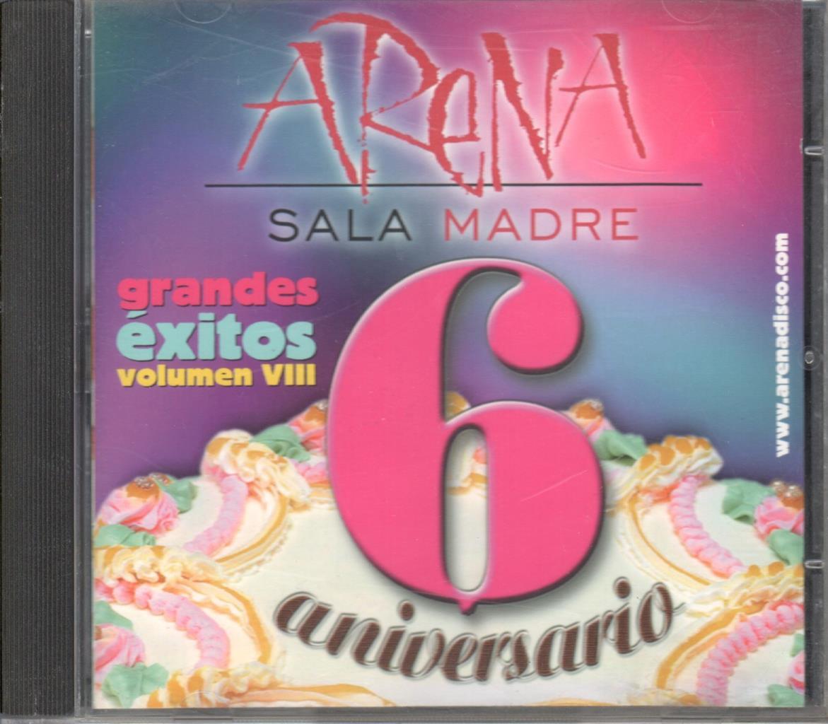 CD musica: Arena: Grandes exitos Vol. VIII (6 aniversario)