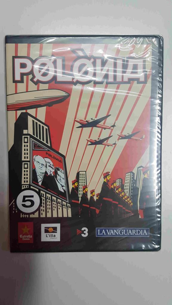 DVD: Polonia num 5. Programa televisivo comico, hacen parodia de temas de actualidad