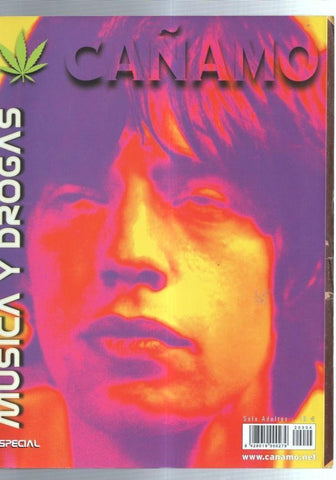 Cañamo numero especial: Musica y Drogas (EL ENVIO HA DE SER CERTIFICADO)