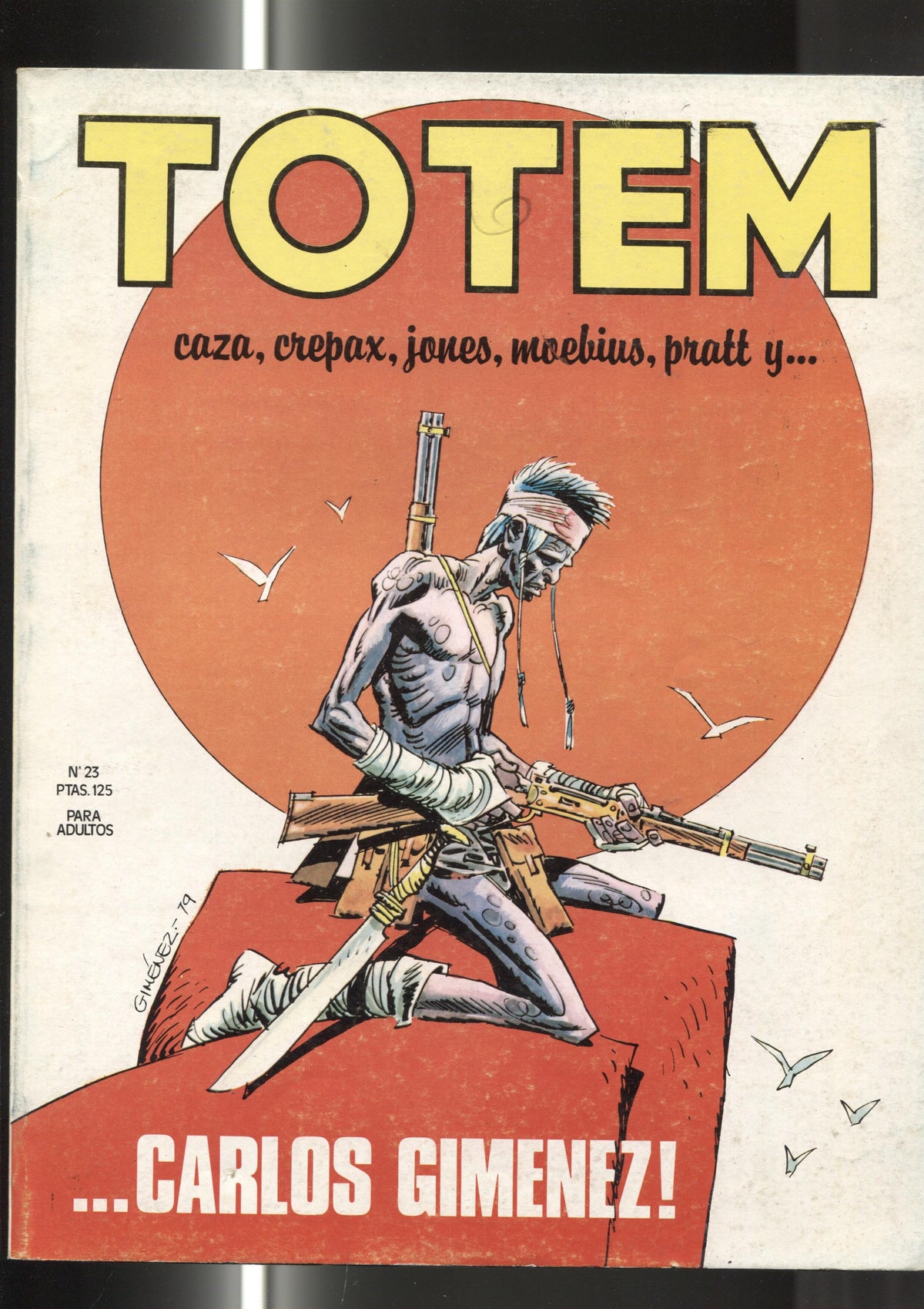 Totem revista numero 23: Koolau 1ª parte de Carlos Gimenez