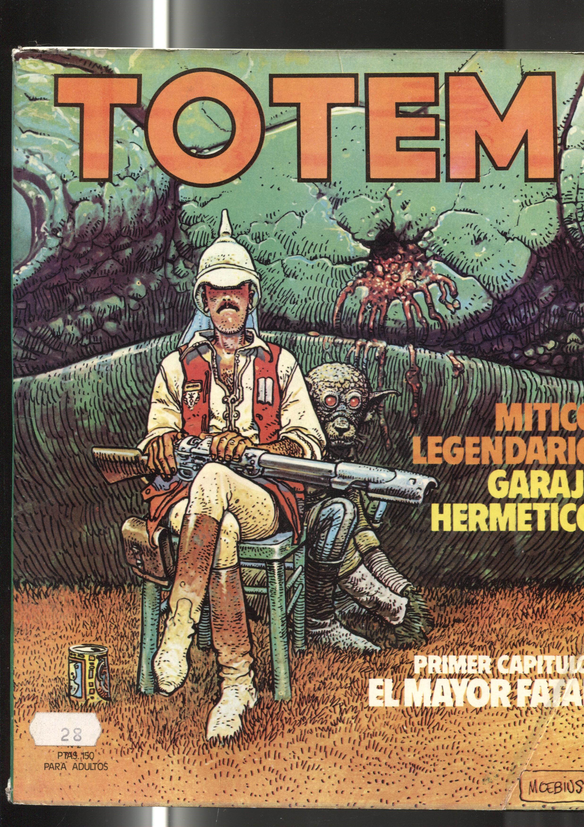 Totem revista numero 28: El armario del tiempo de Pailler