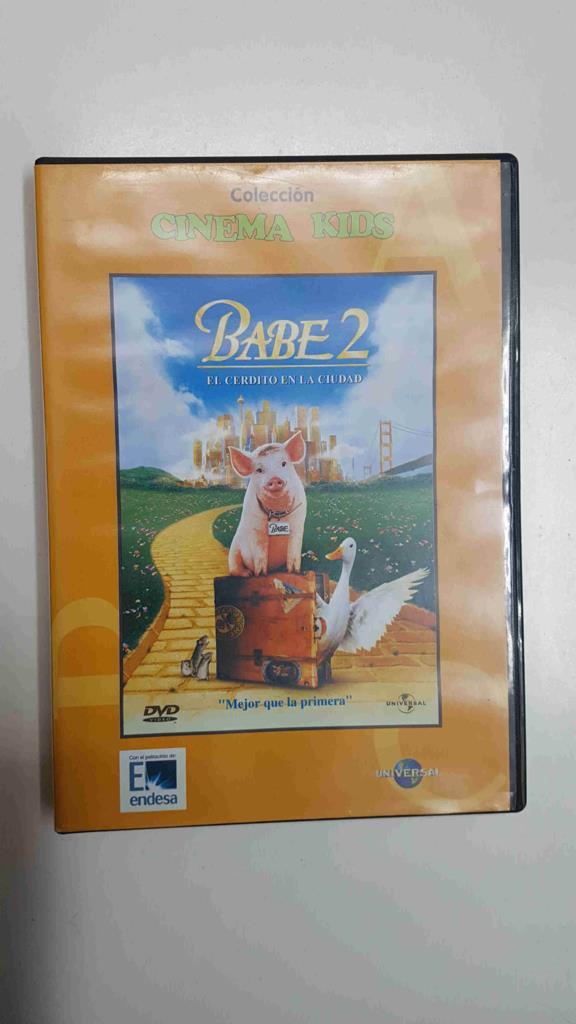 DVD pelicula: Babe 2, el cerdito en la ciudad. Coleccion cinema kids 8