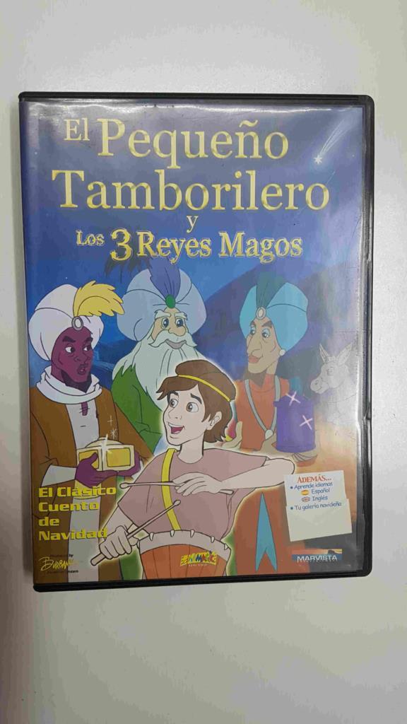 DVD pelicula: El pequeño Tamborilero y los 3 reyes magos