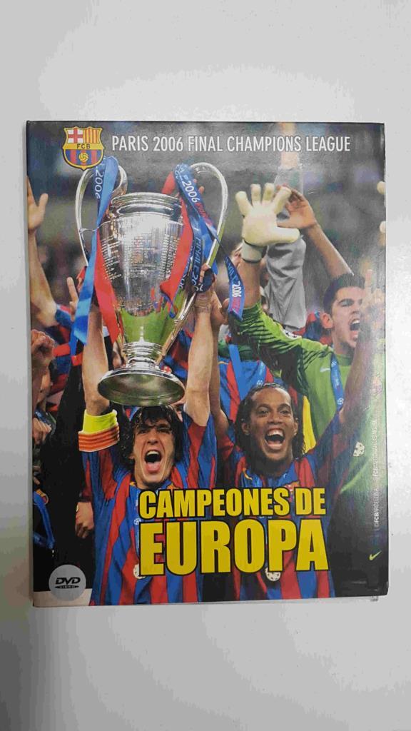 DVD: Campeones de Europa. Paris 2006 Final Champions League. Barcelona
