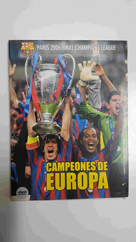 DVD: Campeones de Europa. Paris 2006 Final Champions League. Barcelona