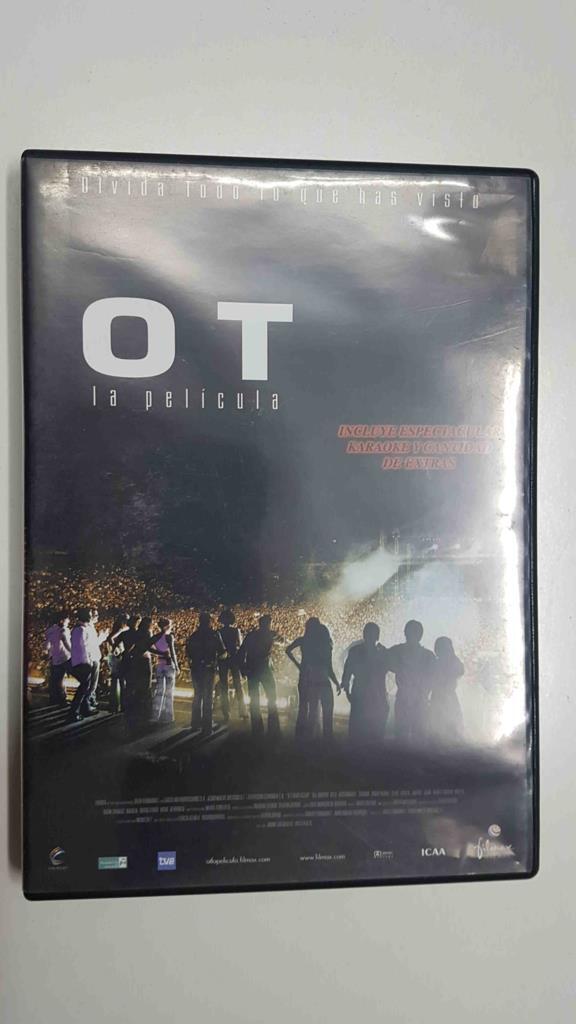 DVD: OT la pelicula. Incluye espectacular karaoke y cantidad de extras