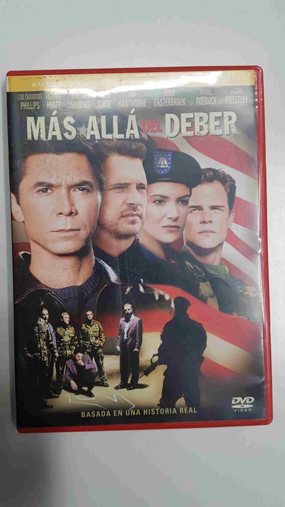 DVD pelicula: Mas alla del deber. Dirigida por John Fasano