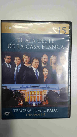 DVD: El ala oeste de la Casa Blanca. Tercera temporada episodios 1-3. Series El Mundo
