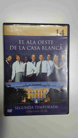 DVD: El ala oeste de la Casa Blanca. Segunda temporada episodios 19-22. Series El Mundo