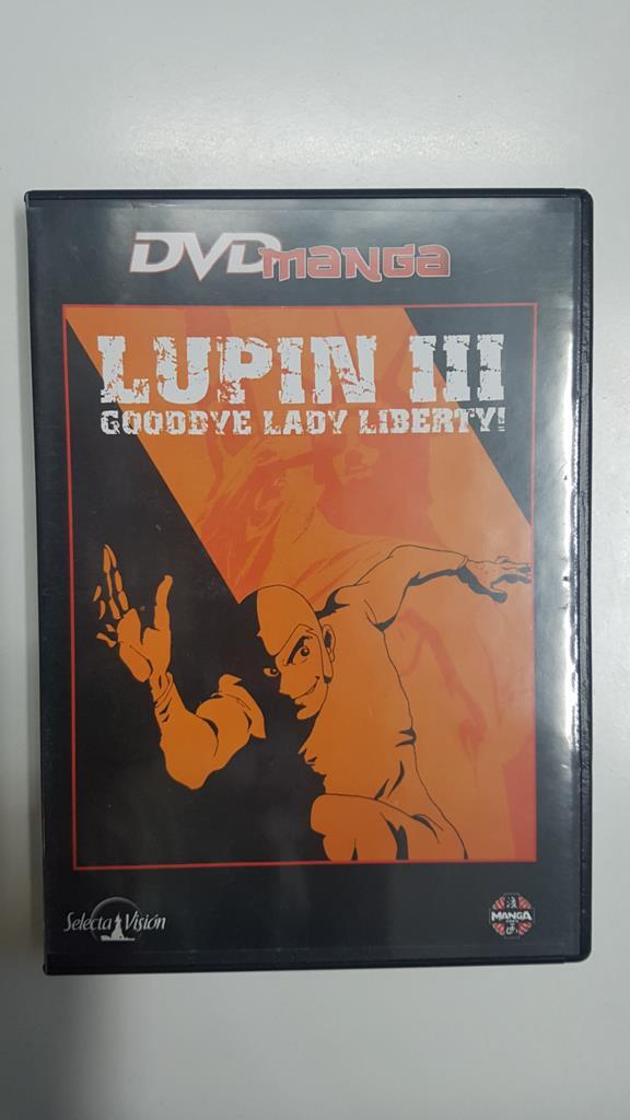 DVD Manga: Lupin III Goodbye Lady Liberty