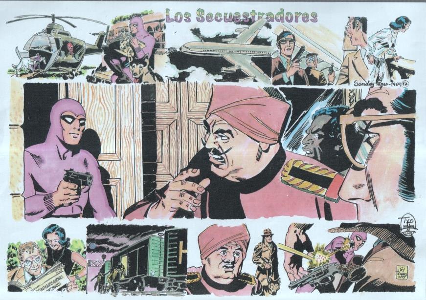 lamina/poster: The Phantom-El Hombre Enmascarado: Los secuestradores