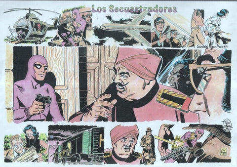 lamina/poster: The Phantom-El Hombre Enmascarado: Los secuestradores
