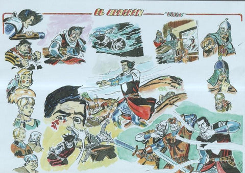 lamina/poster: El Capitan Trueno: El Alacran