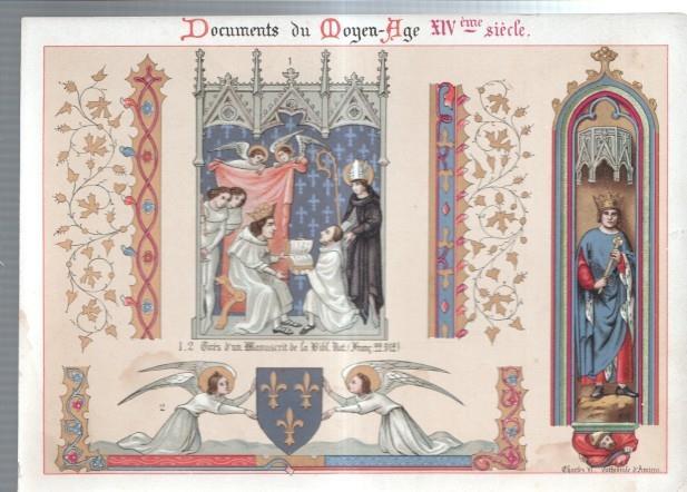 Documents du Moye-Age XIV eme siecle, numerada atras 2