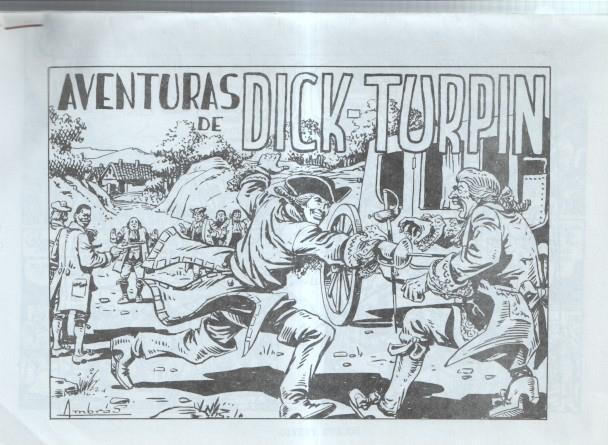El Boletin: Tebeo de Aventuras de Dick Turpin por Ambros
