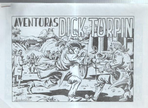 El Boletin: Tebeo de Aventuras de Dick Turpin por Ambros