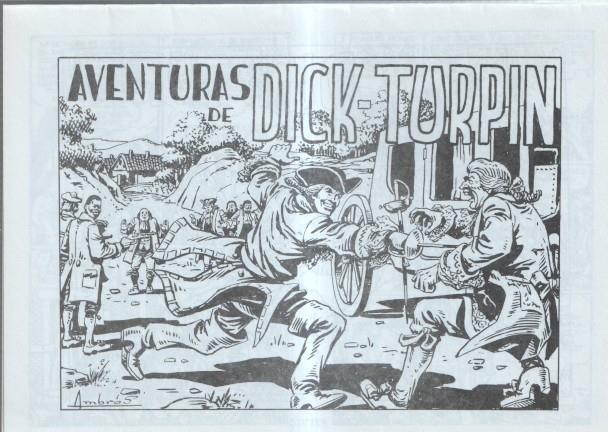 El Boletin: Tebeo de Aventuras de Dick Turpin por Ambros, primera parte