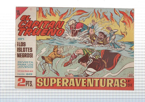 El Capitan Trueno original numero 449: Los islotes negros