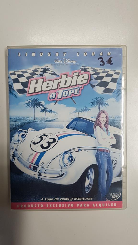 DVD: Herbie a tope. Una pelicula de Angela Robinson