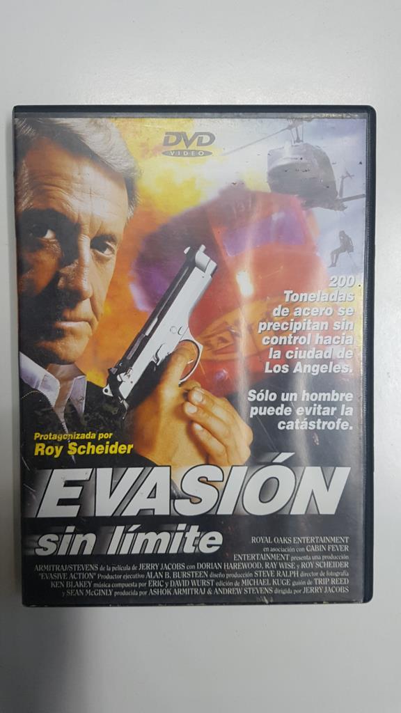 DVD pelicula: Evasion sin limite, dirigida por Jerry Jacobs